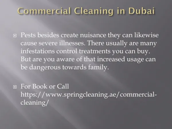commercial cleaning in dubai