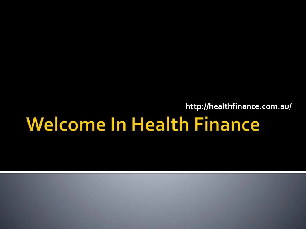 http healthfinance com au