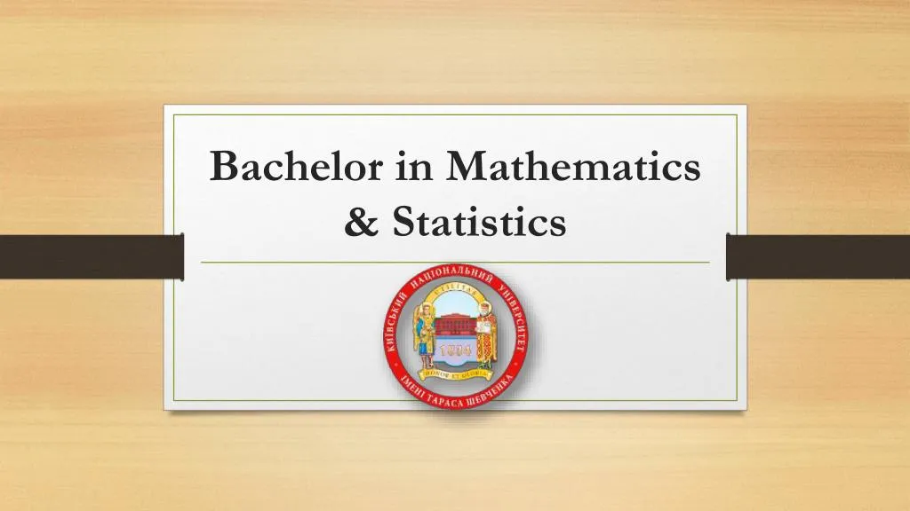 bachelor in mathematics statistics