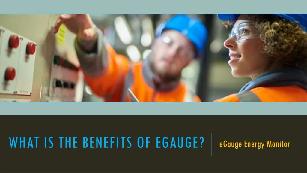 what is the benefits of egauge