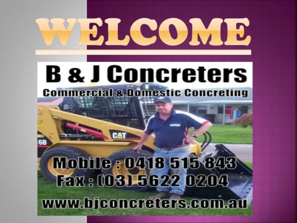 Get Commercial Concreting In Warragul