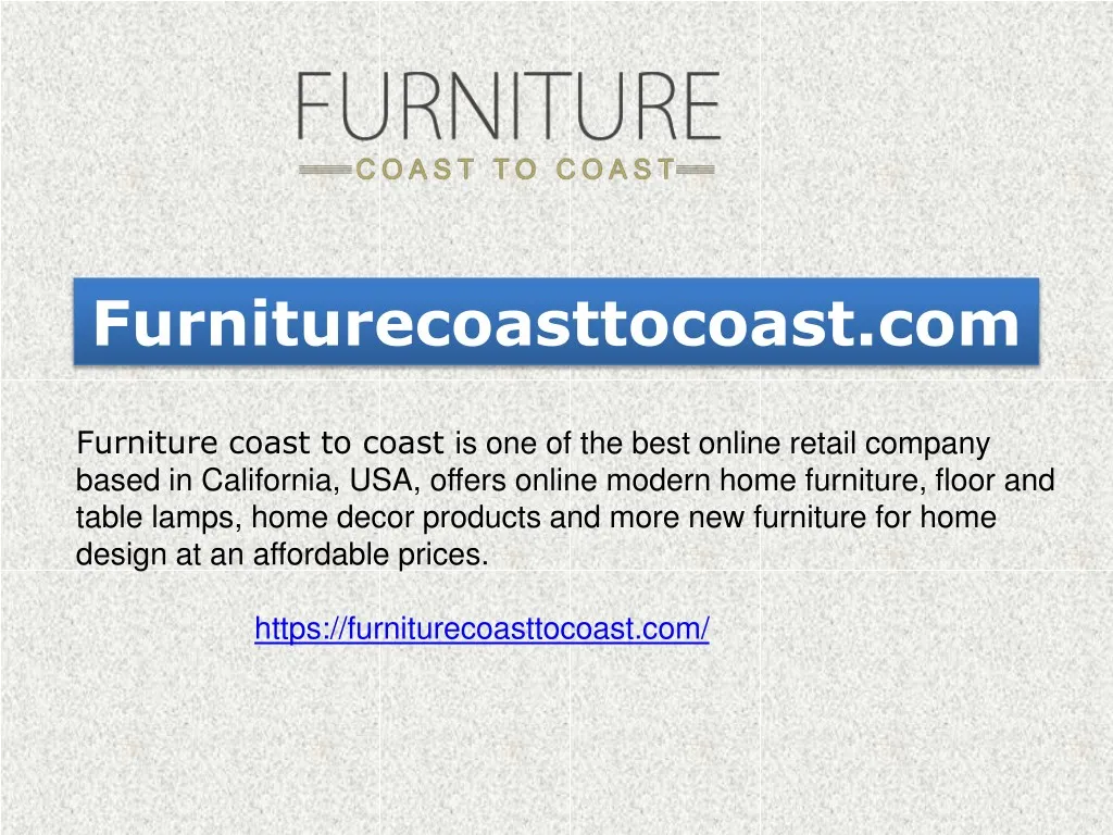 furniturecoasttocoast com