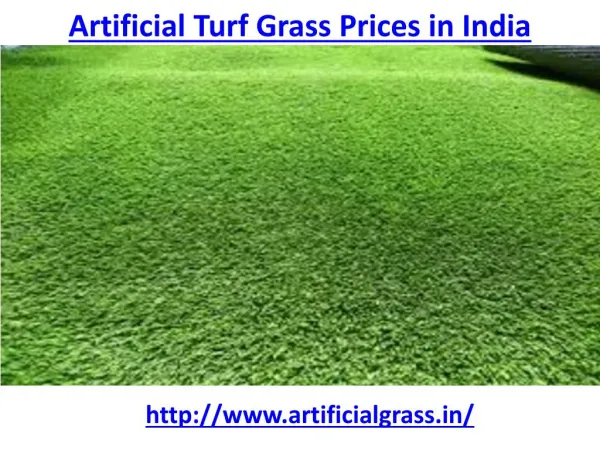 What is best artificial turf grass prices in India