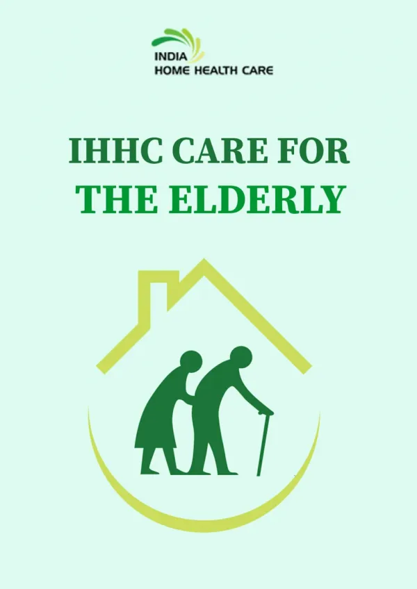 Elderly Care India Home Health Care