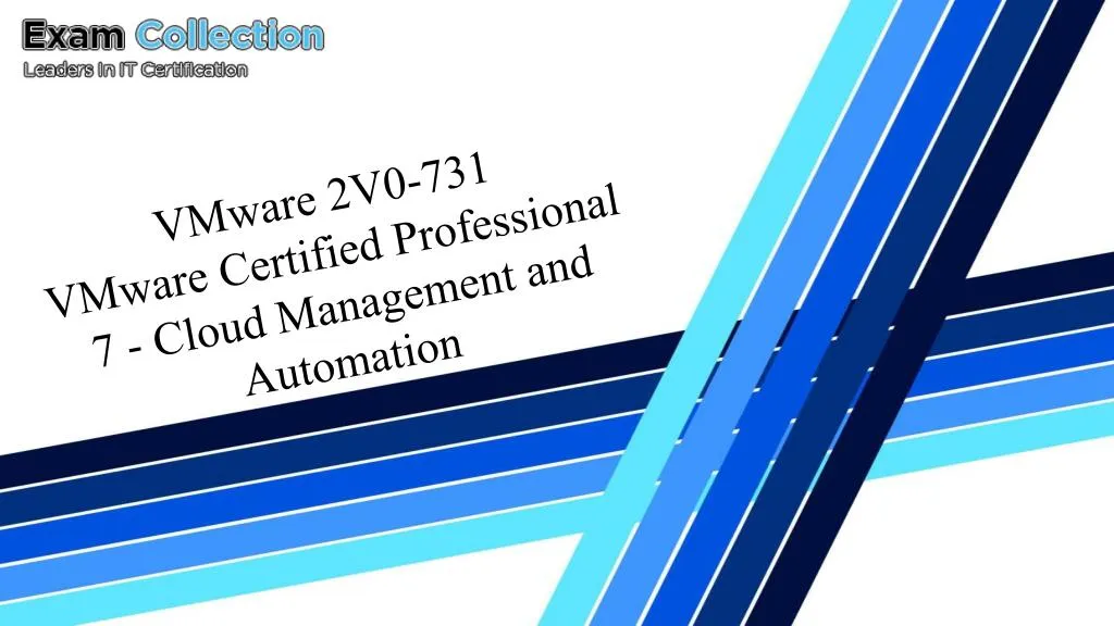 vmware 2v0 731 vmware certified professional