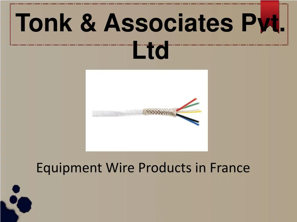equipment wire products in france