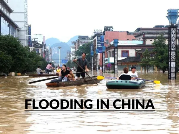 Deadly Floods Hit Southern China