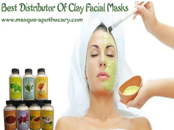 Best Distributor Of Clay Facial Masks