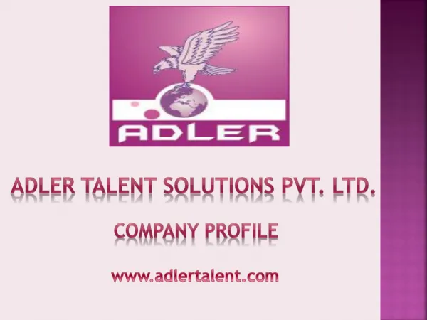 Adler Talent Solution