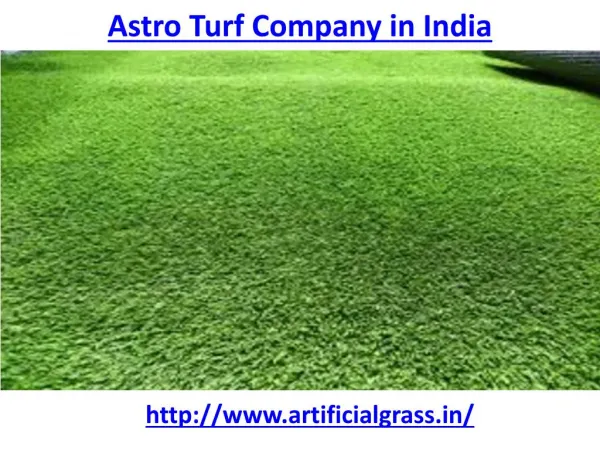 Who is the best astro turf company in India