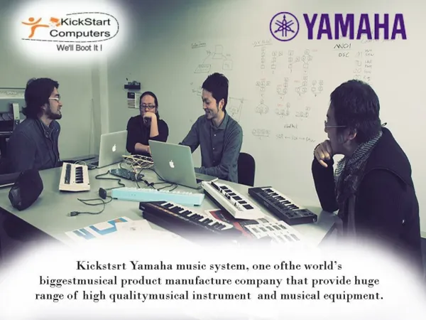 Yamaha - kickStart Computers Yamaha Audio Provider