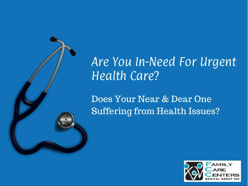 are you in need for urgent