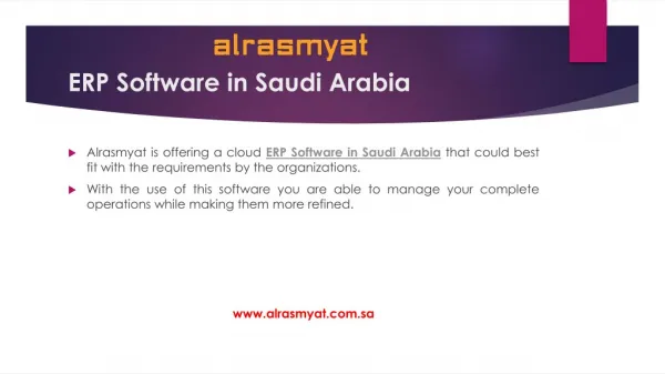 Get certain to success with Alrasmyat Warehouse Management Software in Saudi Arabia