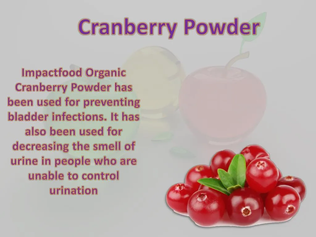 cranberry powder