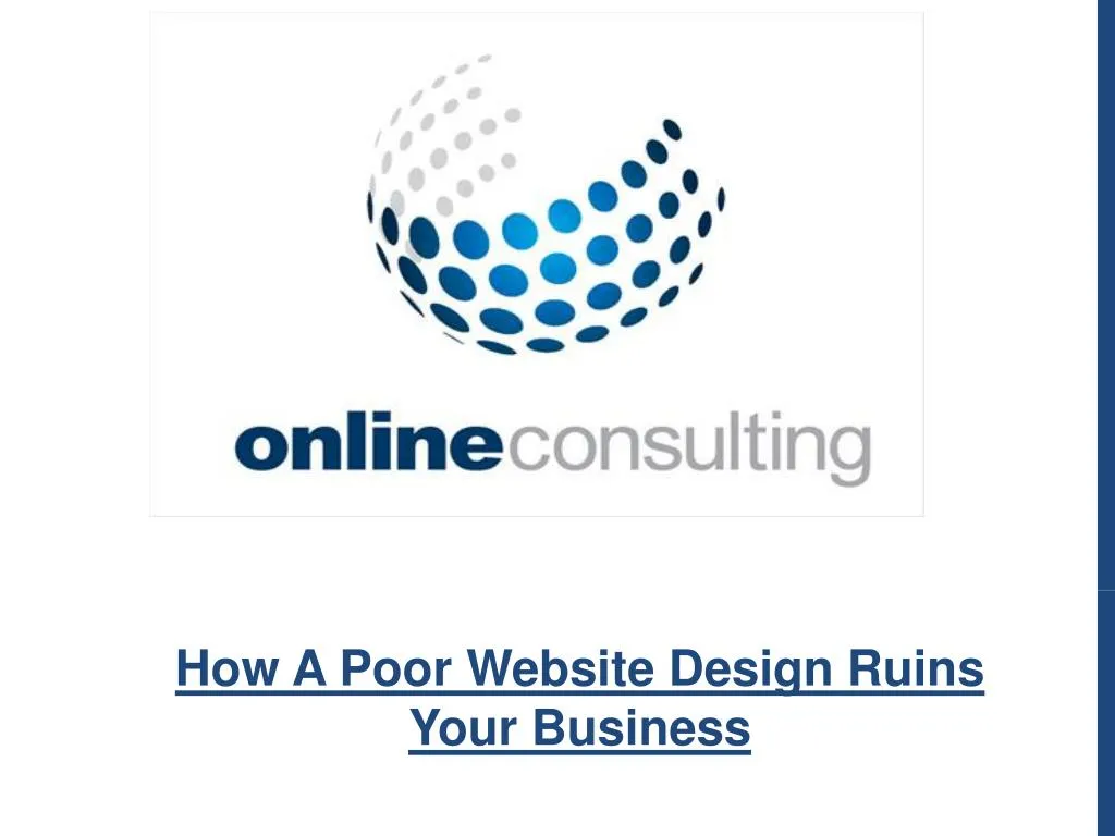 how a poor website design ruins your business