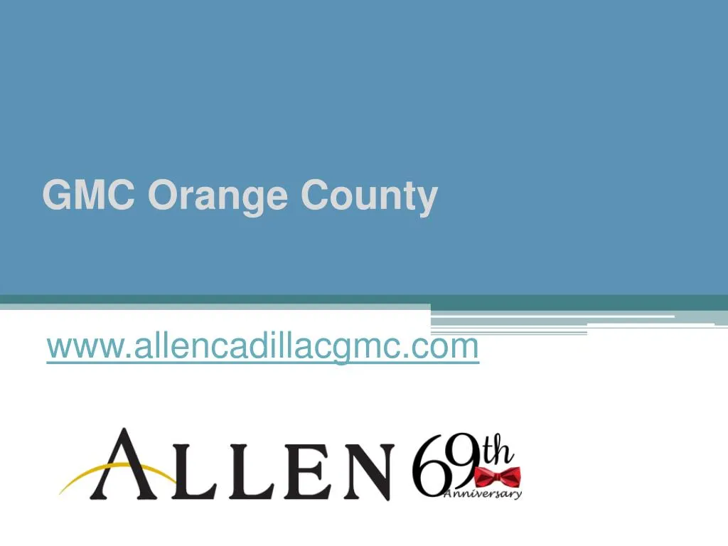 gmc orange county