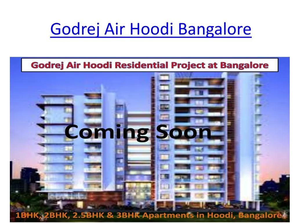 godrej air hoodi bangalore