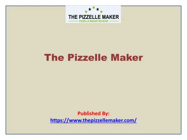 Best Pizzelle Maker Guide