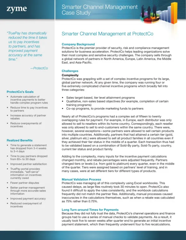 Zyme Channel Data Managment Solution