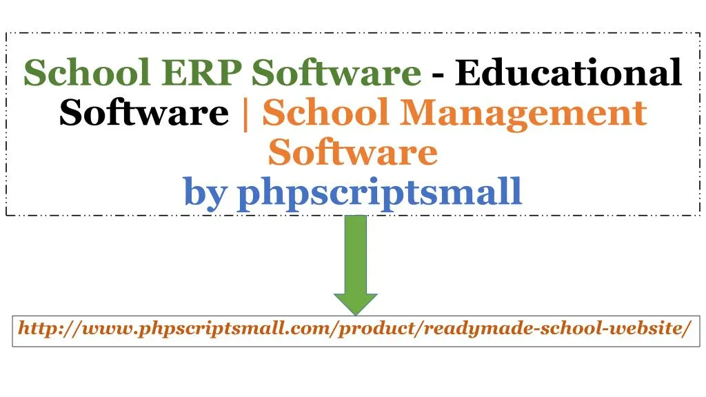 school erp software educational software school management software by phpscriptsmall