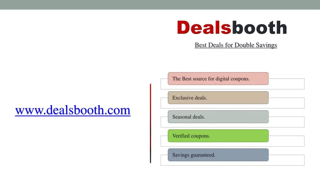 deals booth