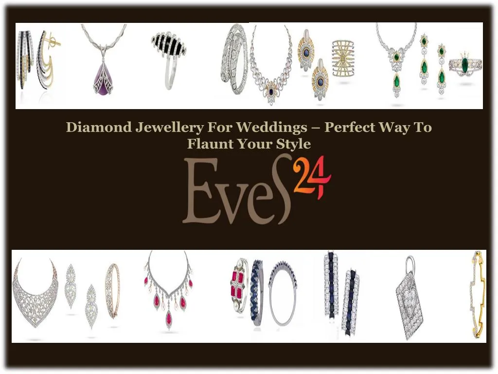 diamond jewellery for weddings perfect