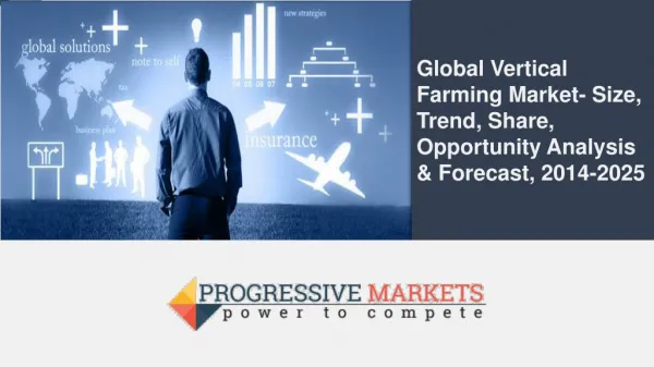Global Vertical Farming Market - Size, Trend, Share, Opportunity Analysis & Forecast, 2014-2025
