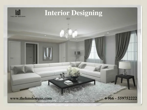Interior Design and Decoration in Saudi Arabia