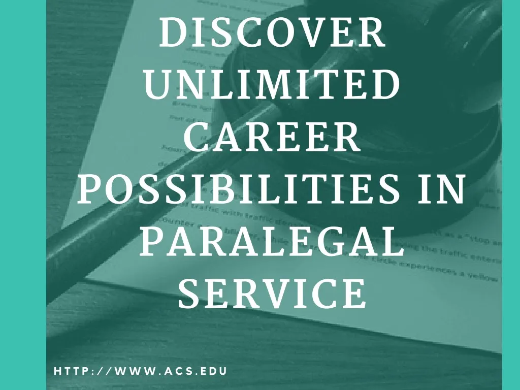 discover unlimited career possibilities