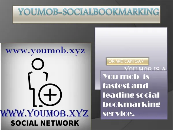 BOOKMARKING SITE YOUMOB