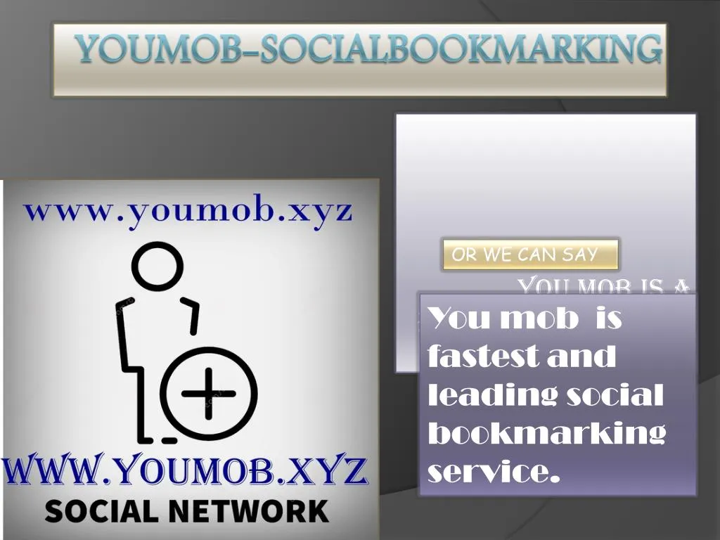 you mob is a highlighted social bookmarking site
