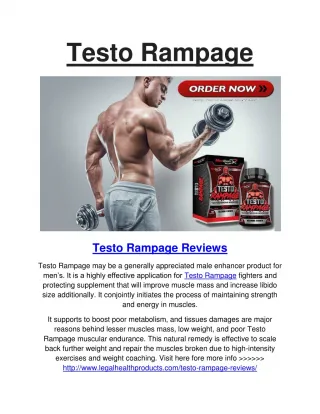 Testo Rampage - slide 1