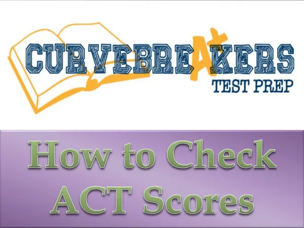 How to Check ACT Scores