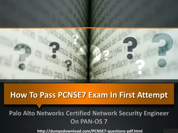Download Free PCNSE7 Sample Questions