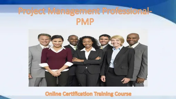PMP - Online Certification Training Courses