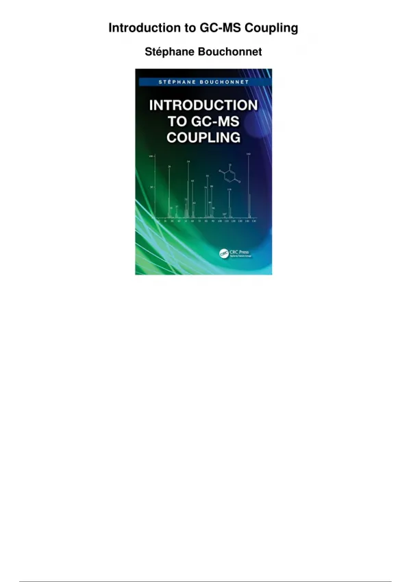 Introduction To Gc Ms Coupling_PDF
