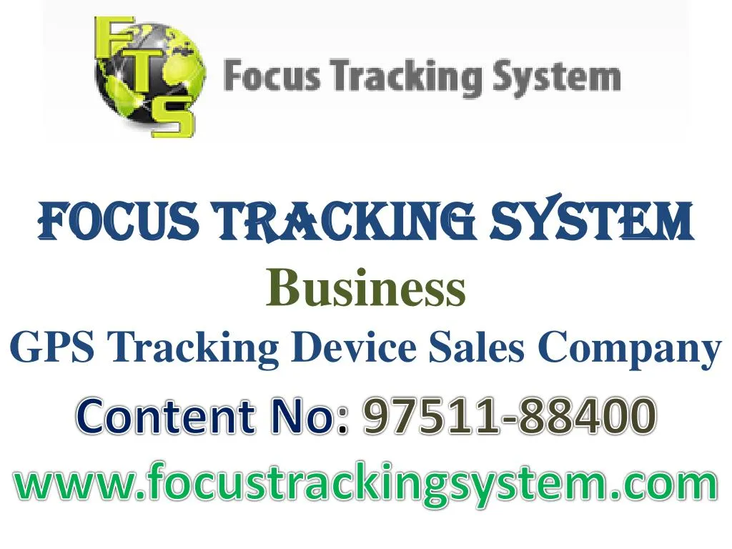 focus tracking system business gps tracking