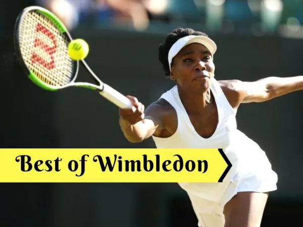 Wimbledon 2017 - Golden moments from The Championships