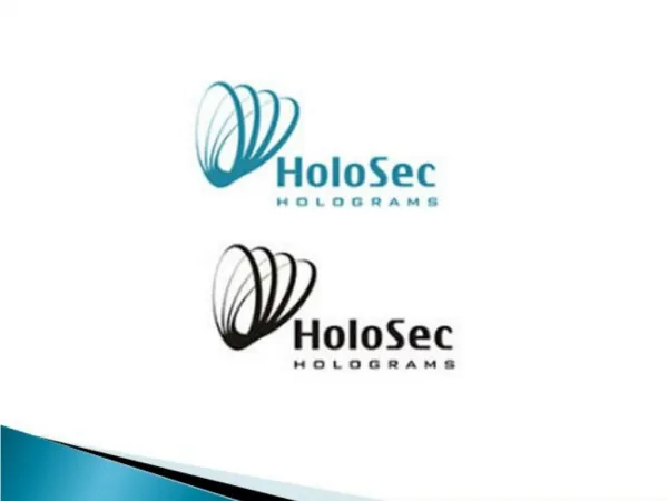 Custom Holograms from Holosec Ltd