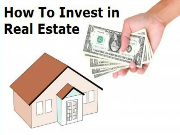 How to Invest In Real Estate With No Money!