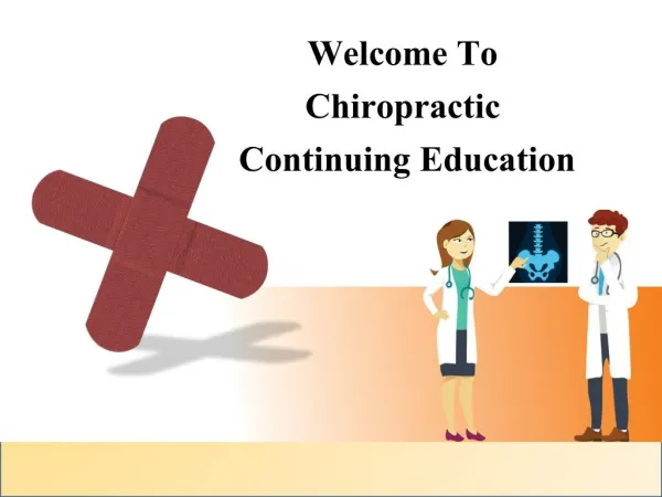 Online Chiropractic Continuing Education