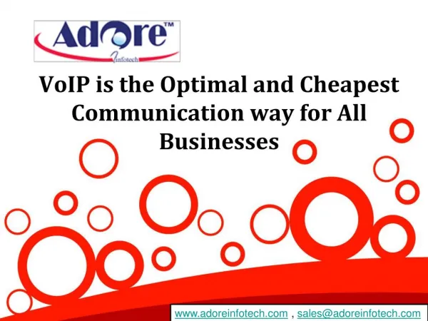VoIP is the Optimal and Cheapest Communication way for All Businesses