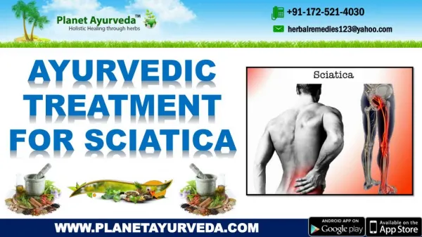 Ayurvedic Treatment For Sciatic Nerve Pain - Causes, Symptoms, Diagnosis & Herbal Remedies
