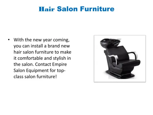 Hair Salon Furniture