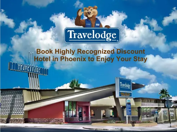 Book Highly Recognized Discount Hotel in Phoenix to Enjoy Your Stay - Phoenixmoteldowntown.com
