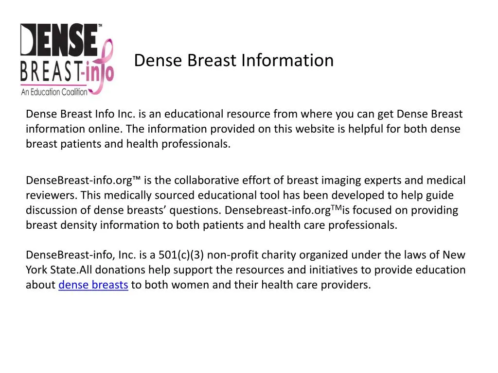 dense breast information