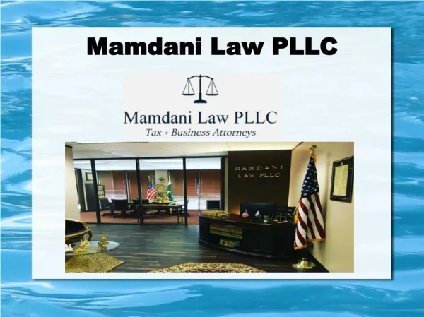 Tax Attorney Houston | Business Attorney Houston | Mamdani Law PLLC