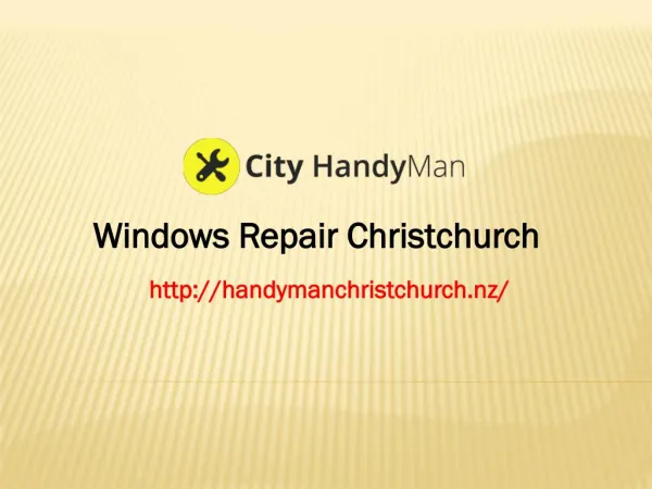 Windows Repair Christchurch
