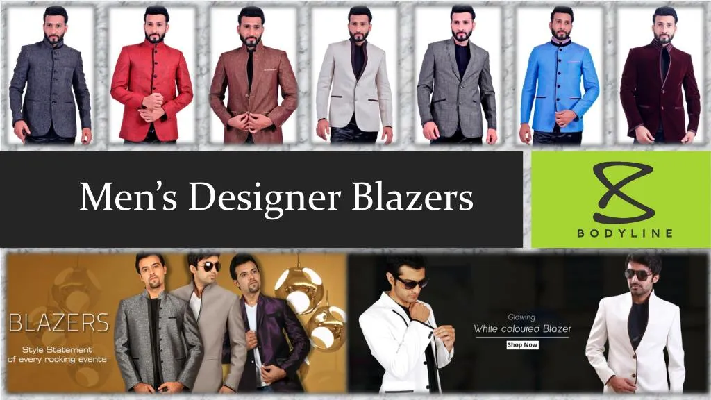 men s designer blazers