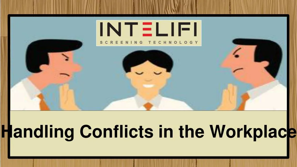 handling conflicts in the workplace